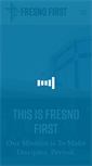 Mobile Screenshot of fresnofirst.org